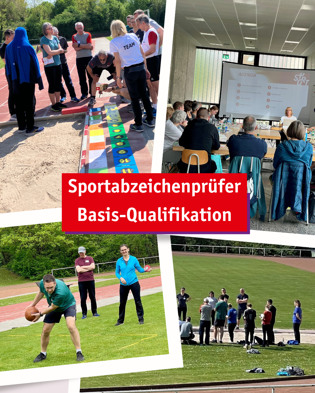 20 neue Sportabzeichenprüfer/innen für Hessen
