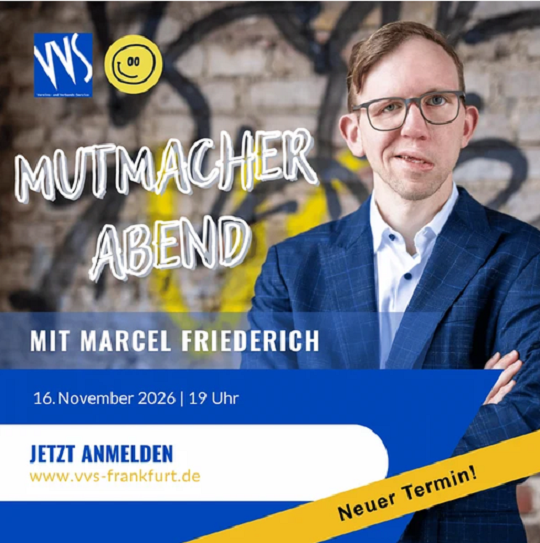 MUTMACHER-Abend mit Marcel Friedrich