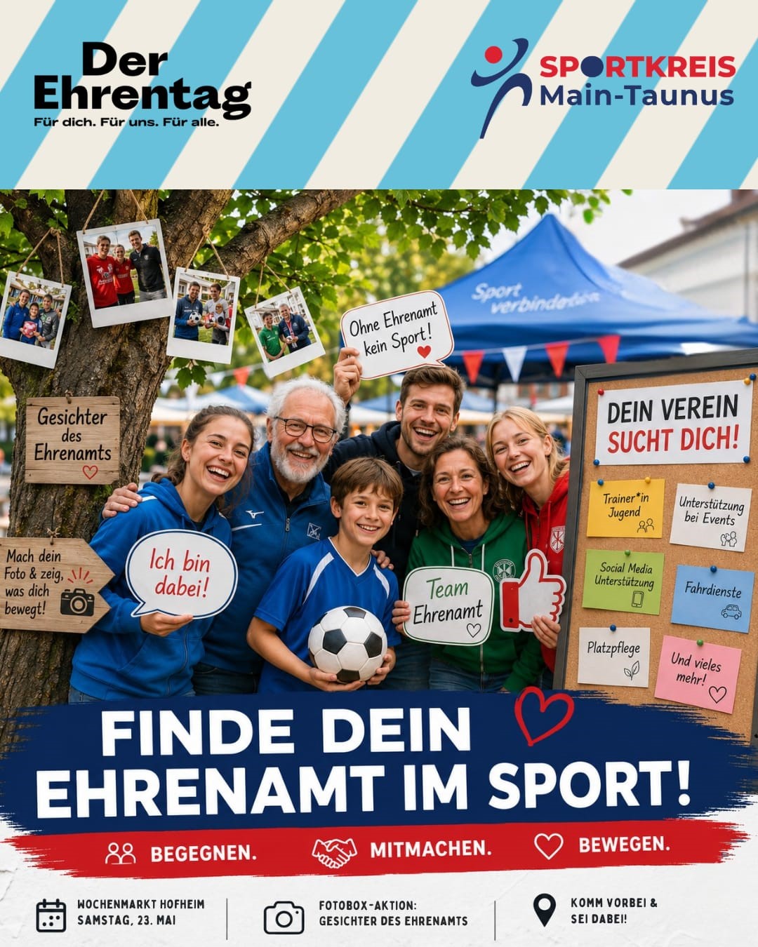 Finde dein Ehrenamt im Sport