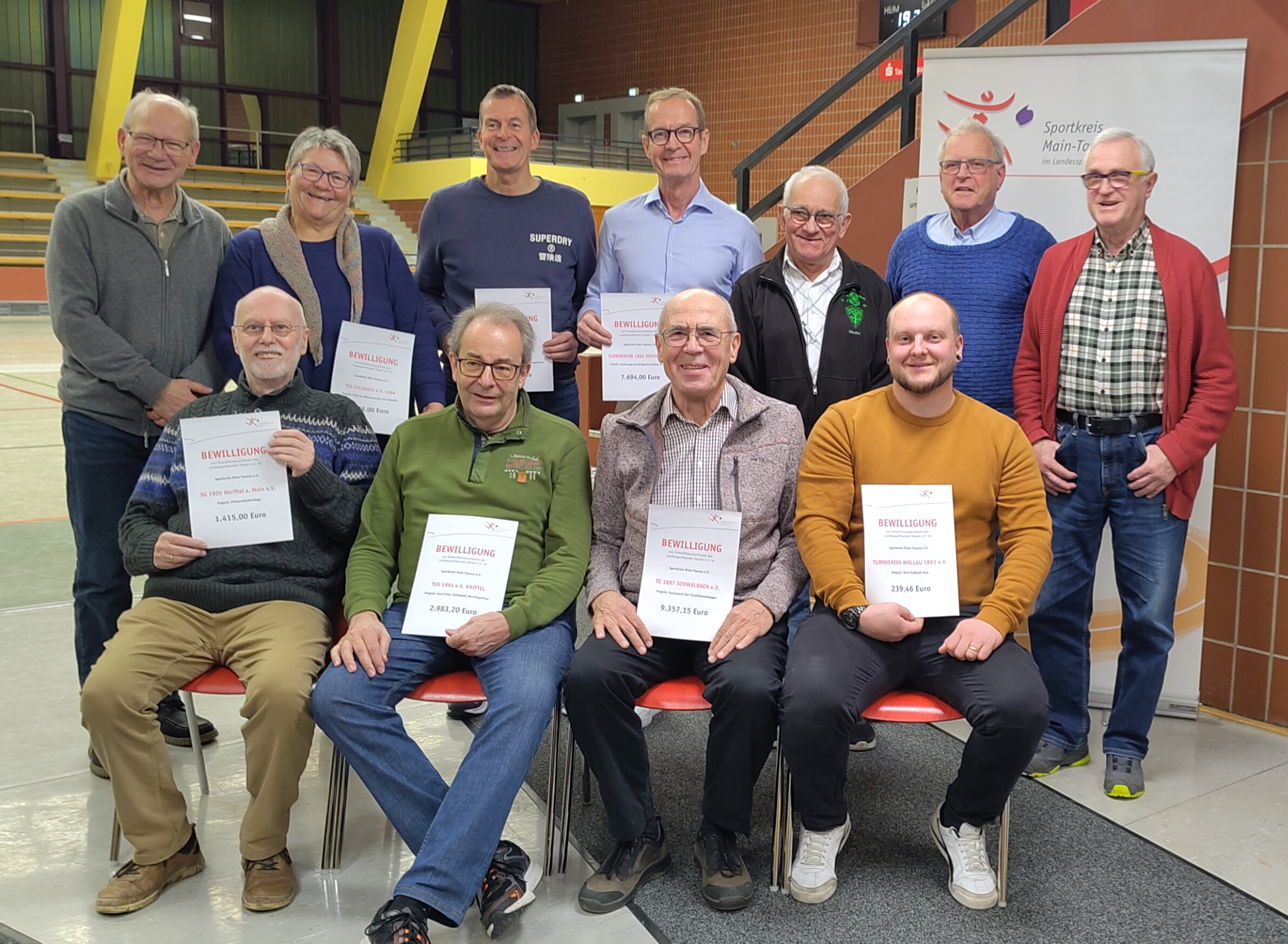 Investitionszuschüsse stärken Vereine